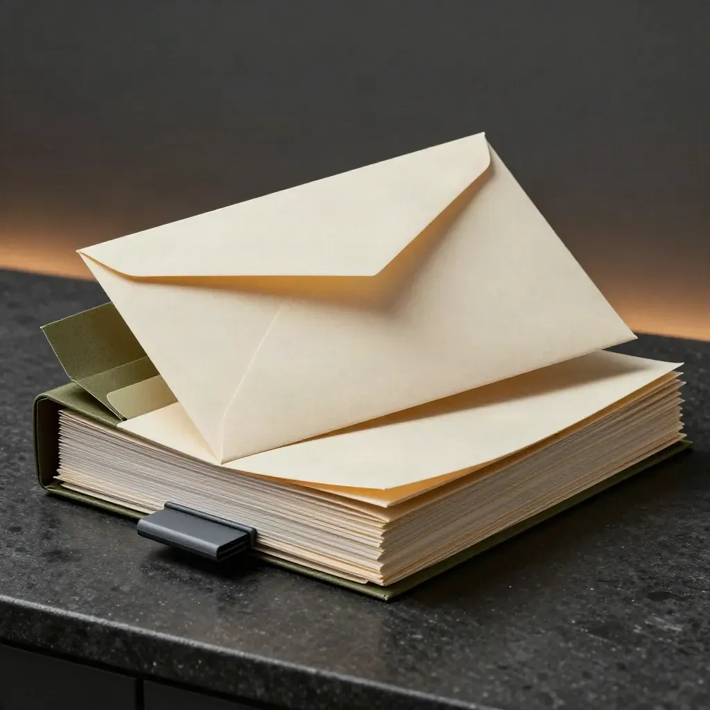 Court file bundle, sealed envelope, and date markers shifting on a legal intake surface.